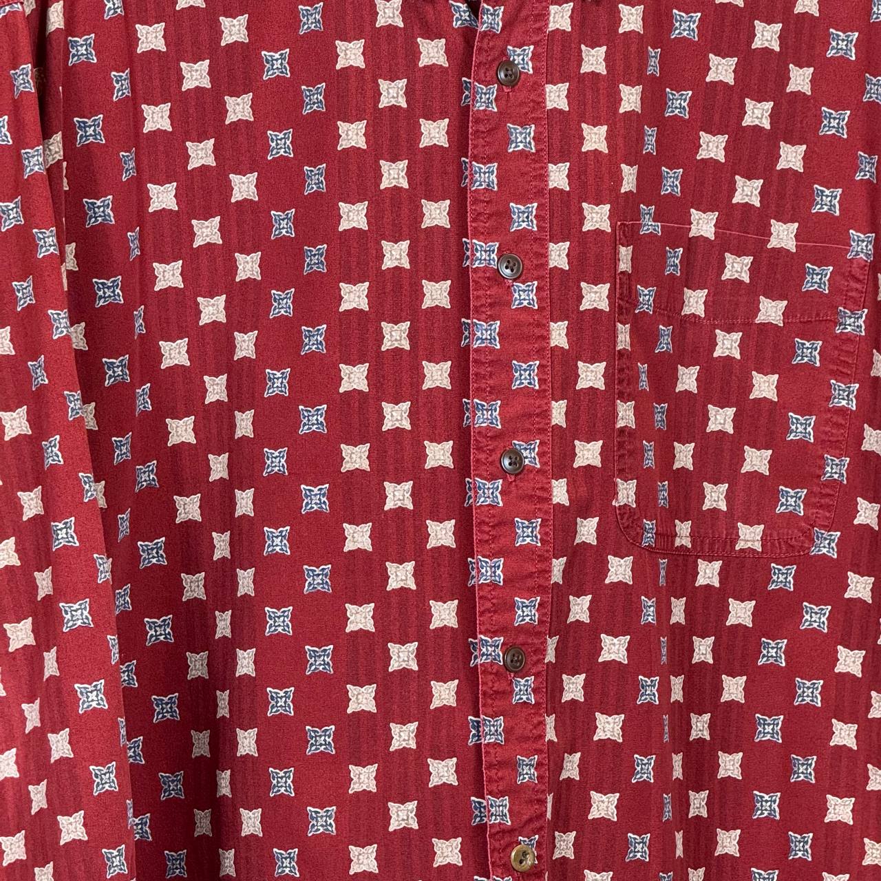 camicia fantasia geometrica