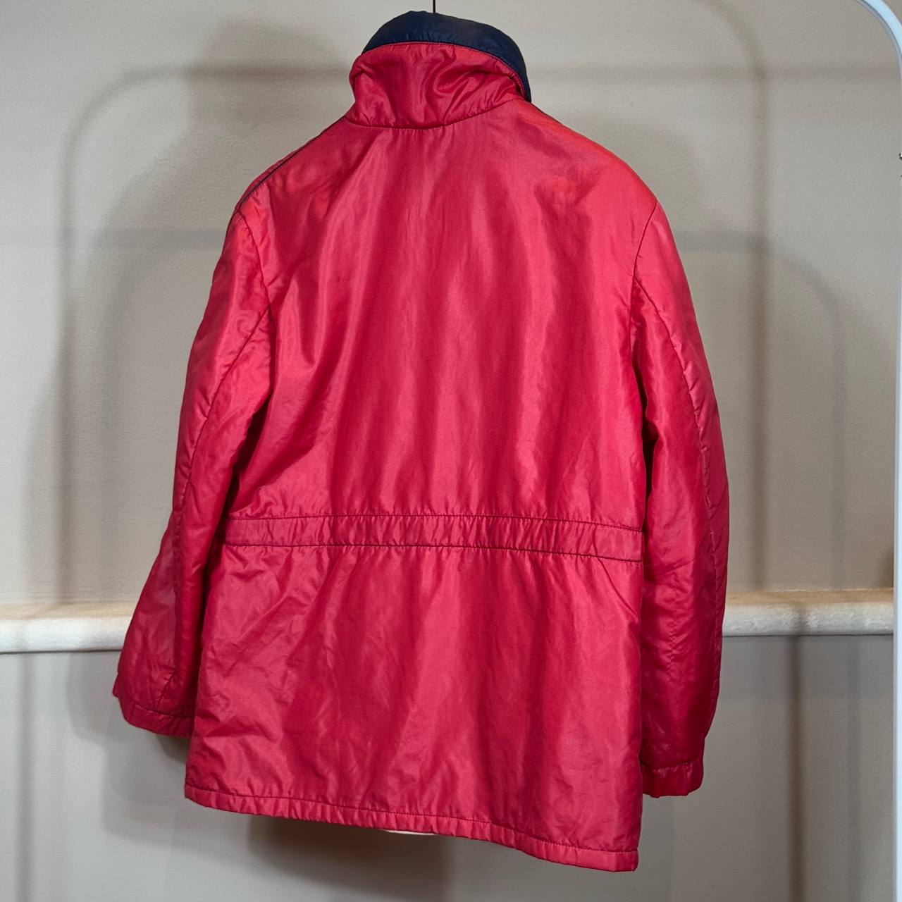 giacca da sci anni '70 rosso